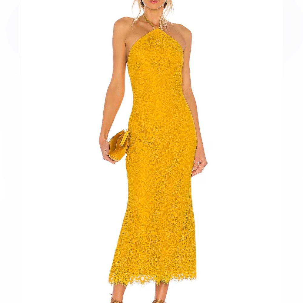 House of Harlow 1960 x Revolve Rosaline Dress in Yellow